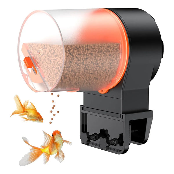 Alimentador Automatico De Peces Ajustable 200 Ml Con Temporizador Programable
