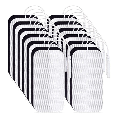 Masajeador De Electrodo 5x10 Cm 24 Unidades Reutilizable Alivio Dolor Muscular