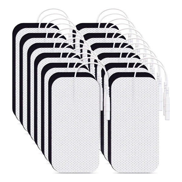 Masajeador De Electrodo 5x10 Cm 24 Unidades Reutilizable Alivio Dolor Muscular