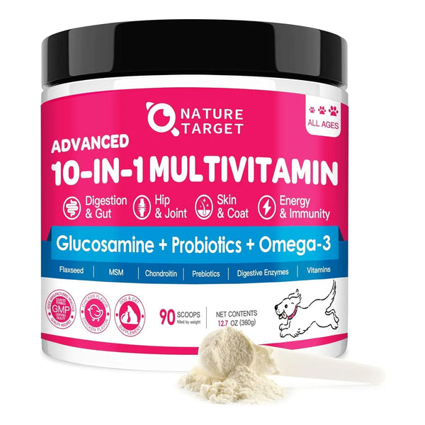 Vitaminas En Polvo Para Perros Probióticos Enzimas Digestivas Salud Articulaciones Piel