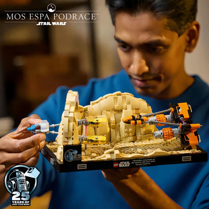 Lego 75380 Star Wars La Amenaza Fantasma Diorama Set Coleccionable Para Adultos