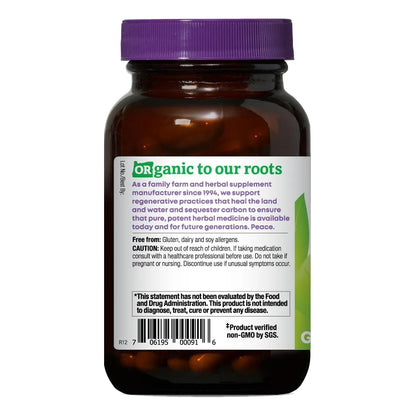 Hoja De Olivo Antioxidante 350 Mg 90 Cápsulas Veganas Oregon'S Wild Harvest