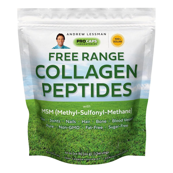 Andrew Lessman Polvo De Péptidos De Colágeno 240 Porciones Piel Suave Articulaciones Fuertes
