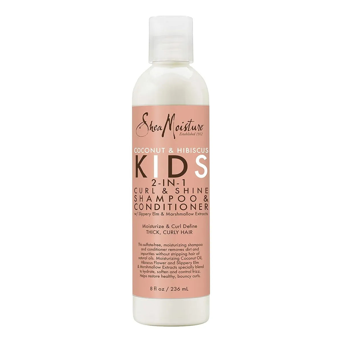 Sheamoisture Set Cabello Rizado Niños Hibisco Coco 3 En 1 Rizos Definidos Sin Frizz