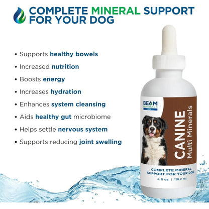 Minerales Caninos Completos Con Acido Humico Y Fulvico 4 Onzas Liquidas