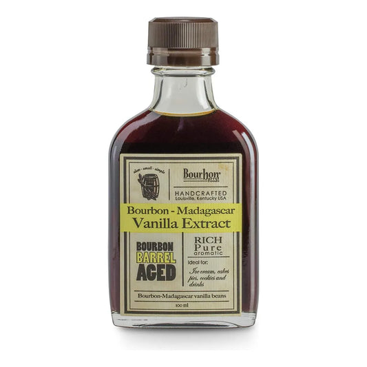 Extracto De Vainilla Añejado En Barril De Bourbon Artesanal Sabor Intenso