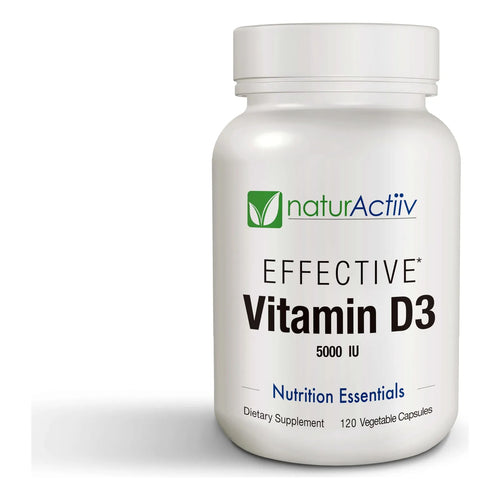 Microcápsulas Orgánicas Vitamina D3 5000 UI Suplemento Salud Huesos Piel Cabello