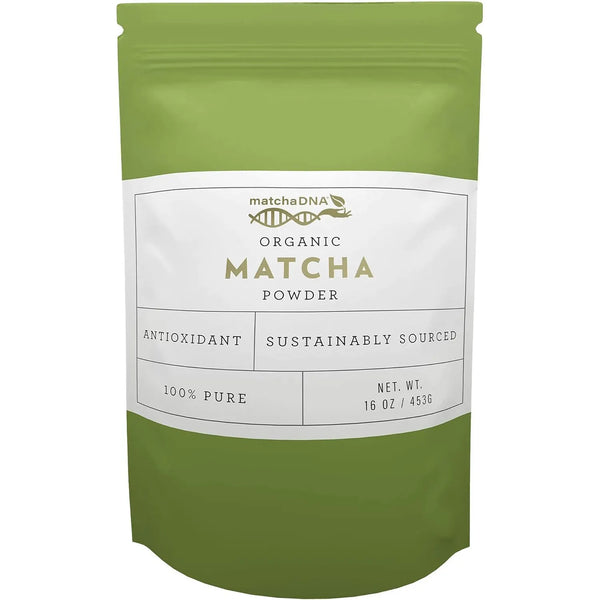 MatchaDNA Organico Culinario Matcha Te Verde Polvo 16 Oz Energia Natural Y Versatilidad En Cocina