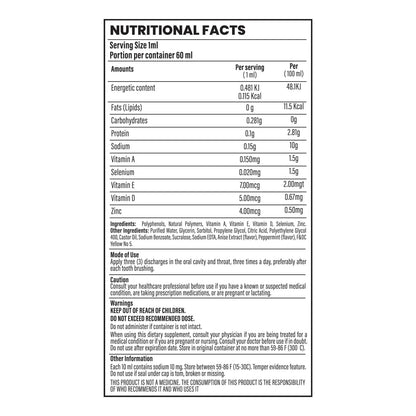 Bloque Profundo Spray Bucal Diario Apoyo Inmunologico Vitamina D Y Zinc