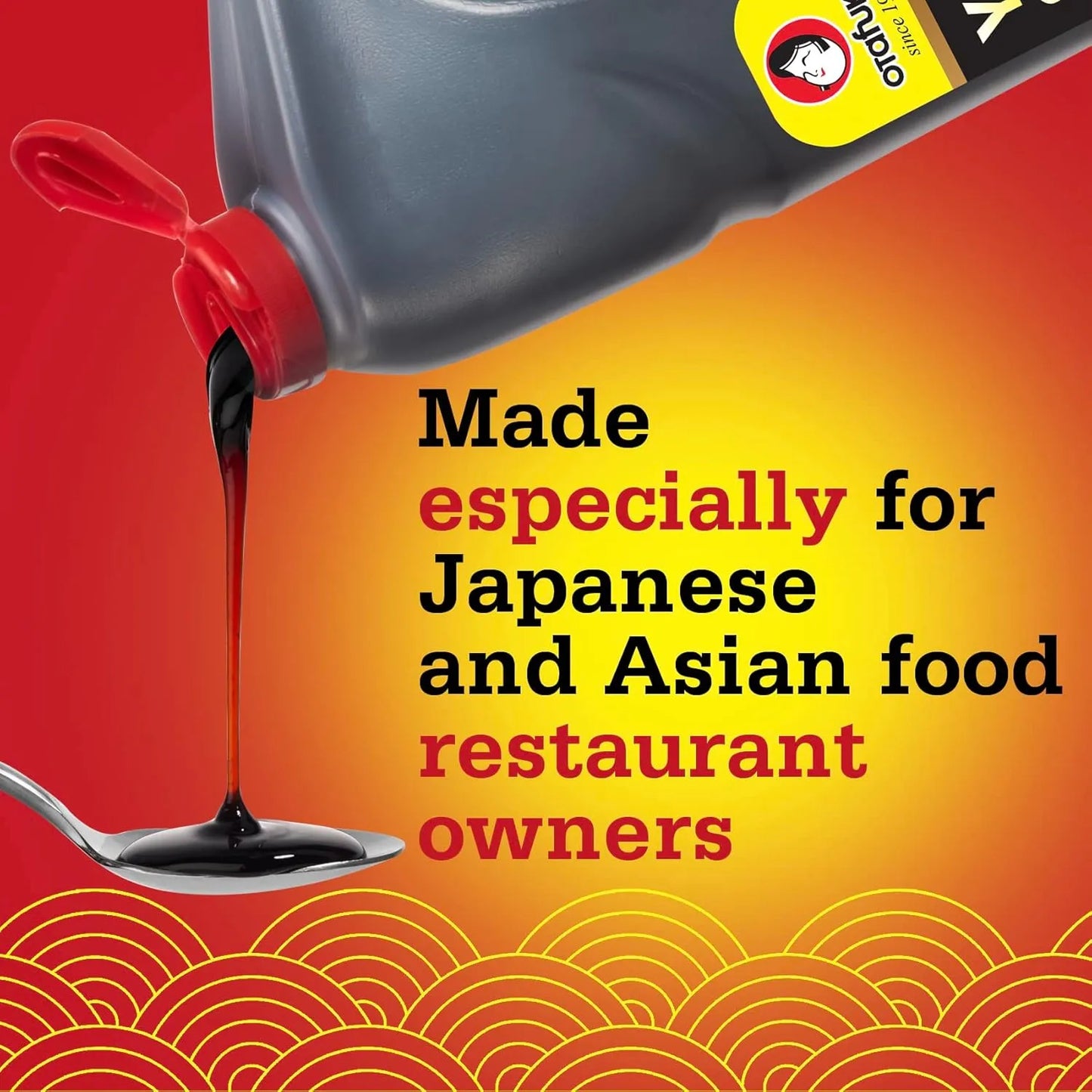 Salsa Yakisoba Vegana Autentico Sabor Umami 2.4 Litros Somos Importaciones Gold