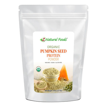 Proteína Orgánica En Polvo De Semillas De Calabaza Vegana Sin Gluten