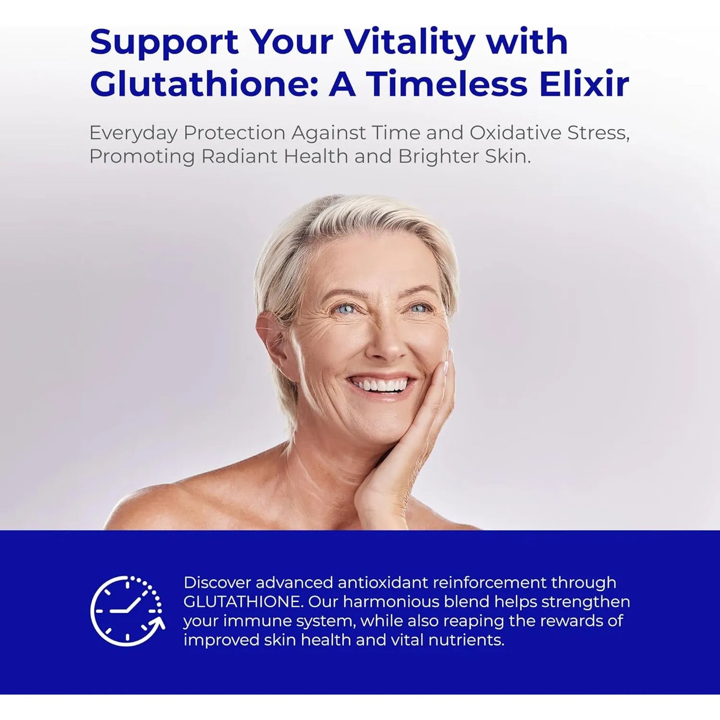 Paquete Doble Glutatión Con Vitamina C Y Zinc Antioxidante 120 Tabletas