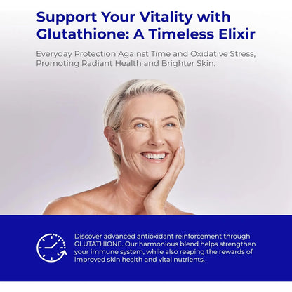 Paquete Doble Glutatión Con Vitamina C Y Zinc Antioxidante 120 Tabletas