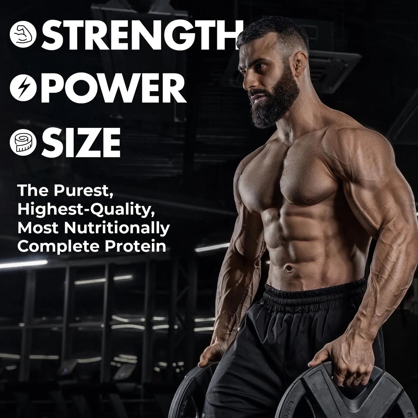 Maxpro Elite Proteina De Suero En Polvo 30g Sin Azucar Bcaa