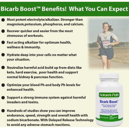 Tabletas De Bicarbonato De Sodio 650 Mg Electrolitos Hidratacion Alcalinizante