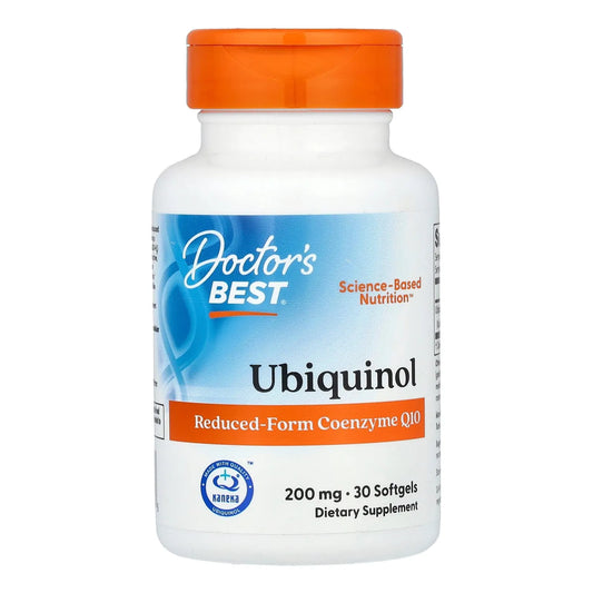 Ubiquinol Kaneka QH 200 Mg 30 Cápsulas Blandas Antioxidante Cardíaco