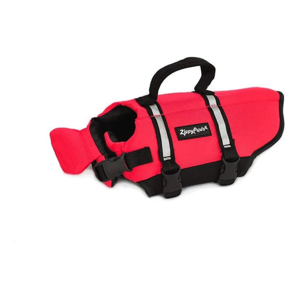 Chaleco Salvavidas Para Perros Zippypaws Rojo Talla XS Seguridad Flotacion