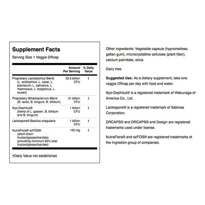 Probiótico Ultra Potencia 66 Mil Millones UFC Swanson Salud Digestiva E Inmunidad