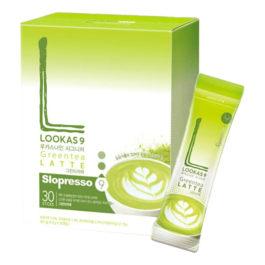 Té Verde Latte En Polvo Estilo Coreano 30 Porciones Cremoso Y Antioxidante