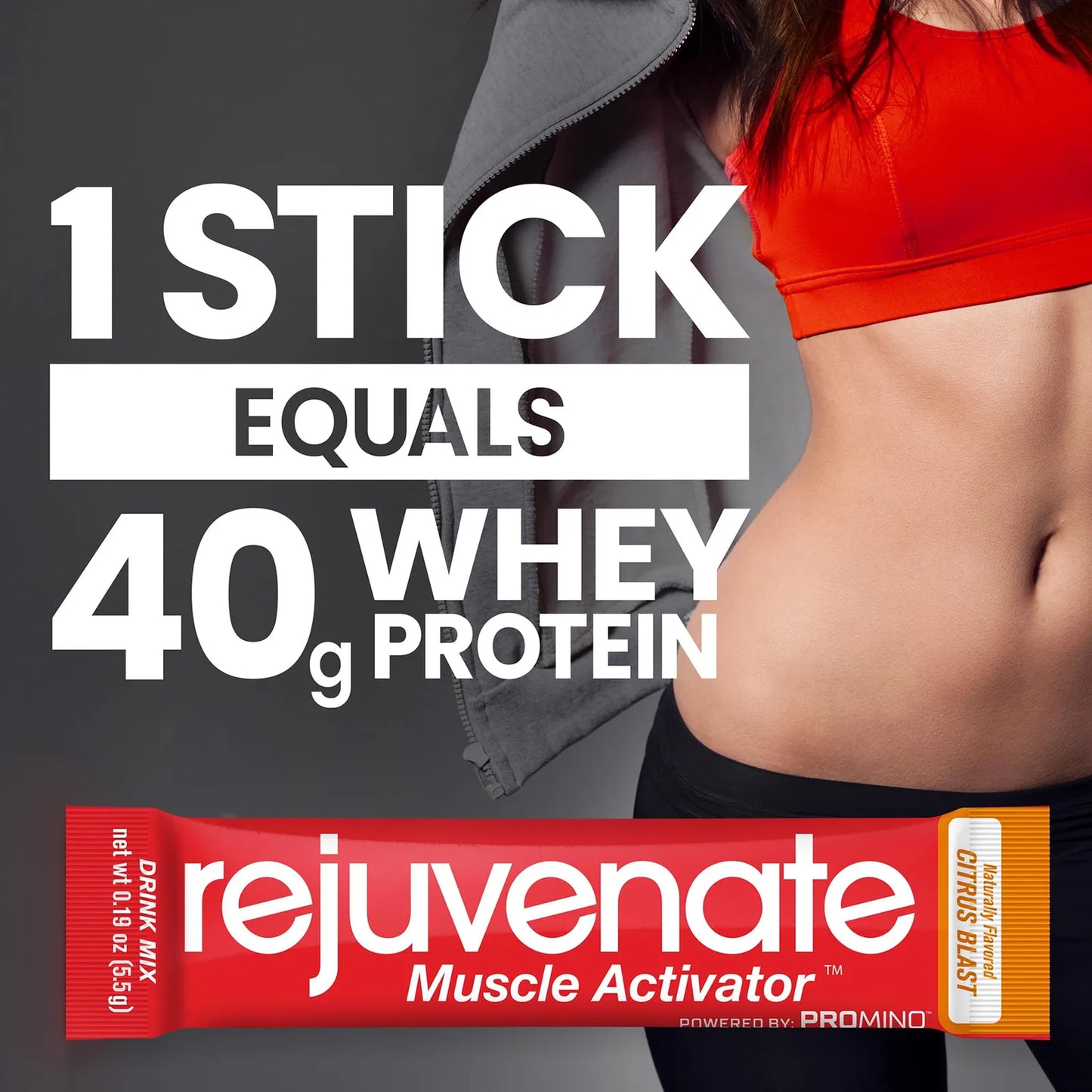 Bebida En Polvo De Aminoácidos Esenciales Rejuvenate Recuperación Muscular 11X Más Potente