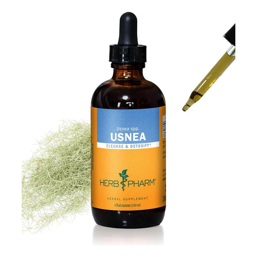 Extracto Liquido De Usnea Herb Pharm Limpieza Y Desintoxicacion 4 Onzas