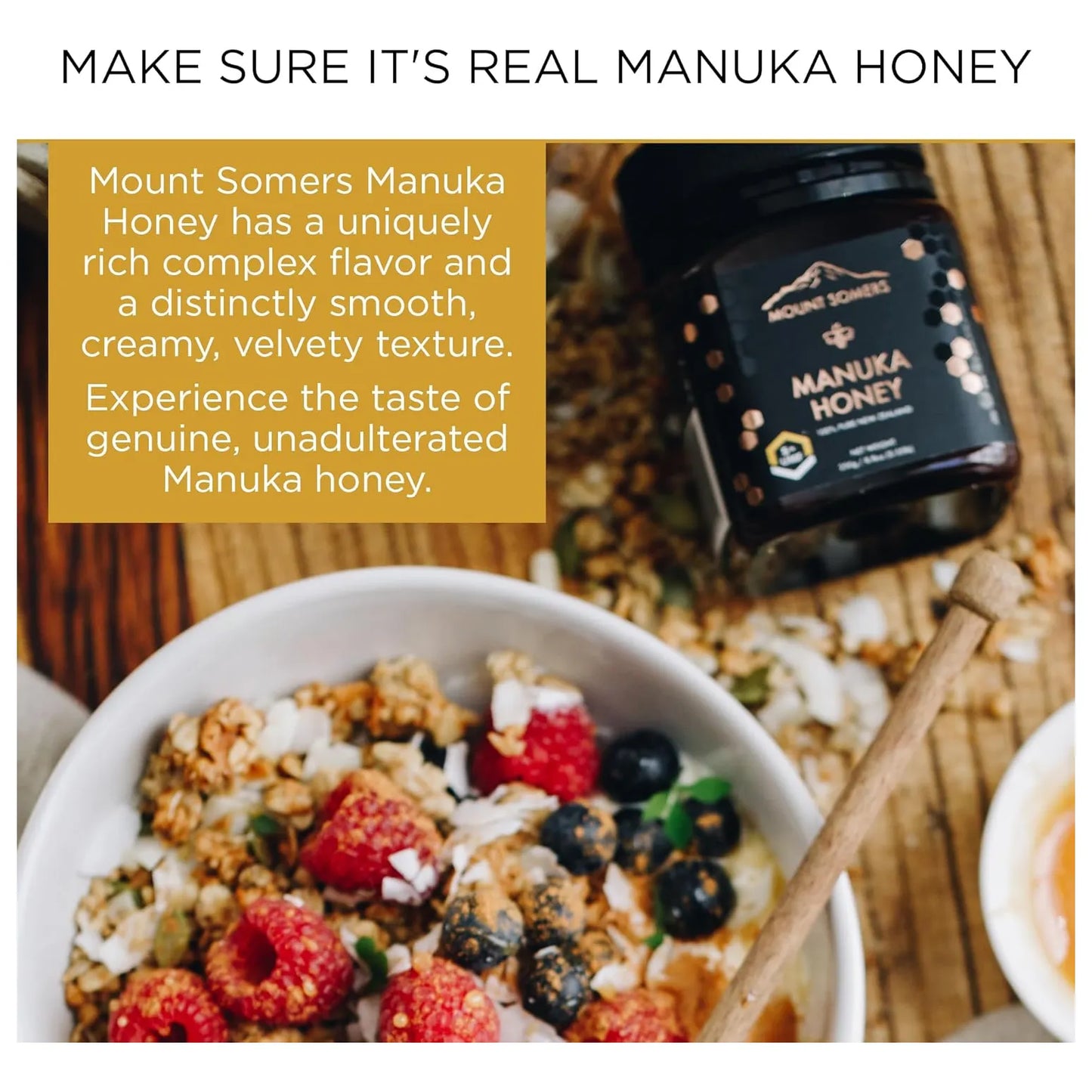 Miel De Manuka MGO 514 UMF 15 Pura 100 Natural Nueva Zelanda Mount Somers