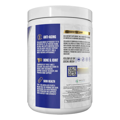 Proteína De Colágeno Hidrolizado En Polvo Con Enzimas Digestivas Alpha Supps 30 Porciones Sin Sabor