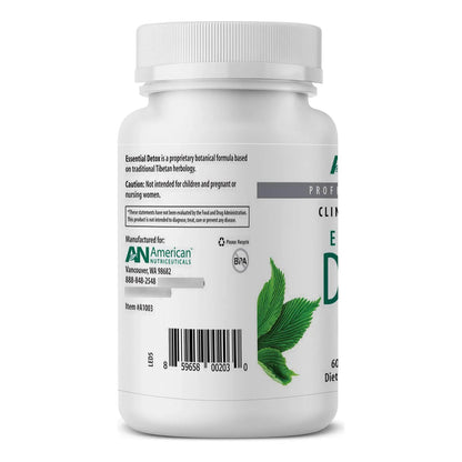 Desintoxicacion Esencial 60 Capsulas Vegetarianas Limpieza Corporal Profunda