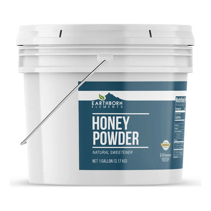Miel En Polvo Natural 3.8 Litros Edulcorante Ideal Para Bebidas Y Reposteria