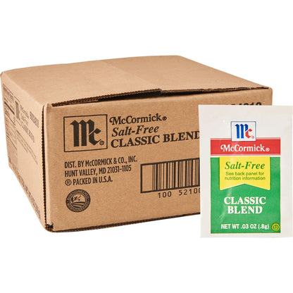 Mezcla Clasica Sin Sal 300 Paquetes Sabores Intensos Sin Sodio Ingredientes Premium