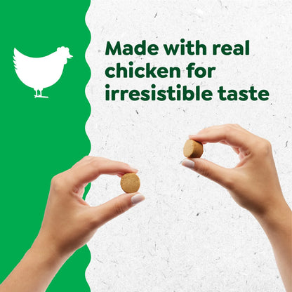 Probióticos Masticables Suaves Para Perros Sabor Pollo GREENIES 40 Unidades