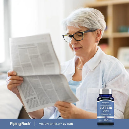 Suplemento De Luteína Y Zeaxantina 20 Mg 180 Cápsulas Blandas Protección Ocular