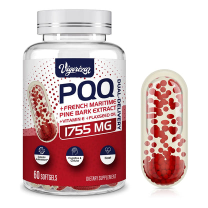 Extracto De Corteza De Pino Marítimo Francés 200 Mg Con PQQ Para Salud Vascular Y Antioxidante