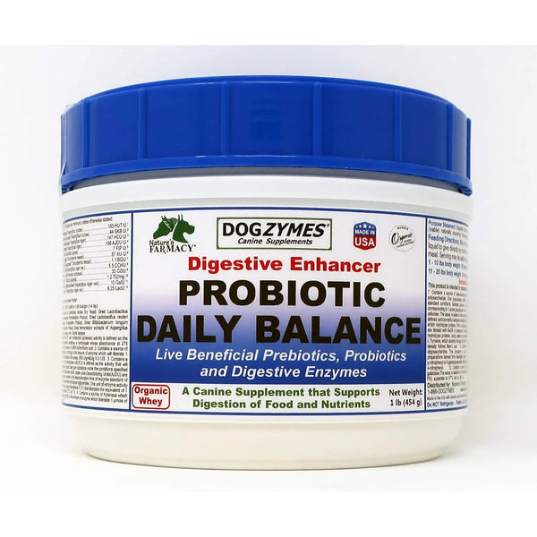 Potenciador Digestivo En Polvo Para Perros 453g Con Enzimas Y Probióticos