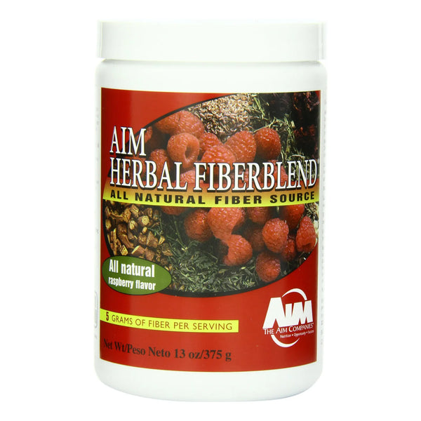 AIM Herbal Fiberblend Polvo De Frambuesa 13 Oz Suplemento Digestivo
