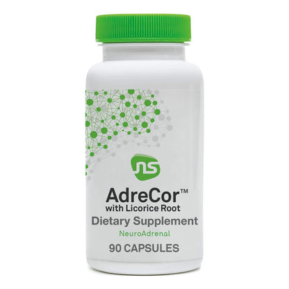AdreCor Complejo Suprarrenal Con Raiz De Regaliz Y Rodiola 90 Capsulas Aumenta Energia