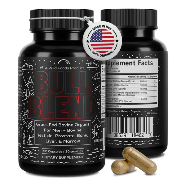 Fórmula Vitality Hombres Cápsulas Hígado Res Testículo Próstata Suplemento Alimenticio