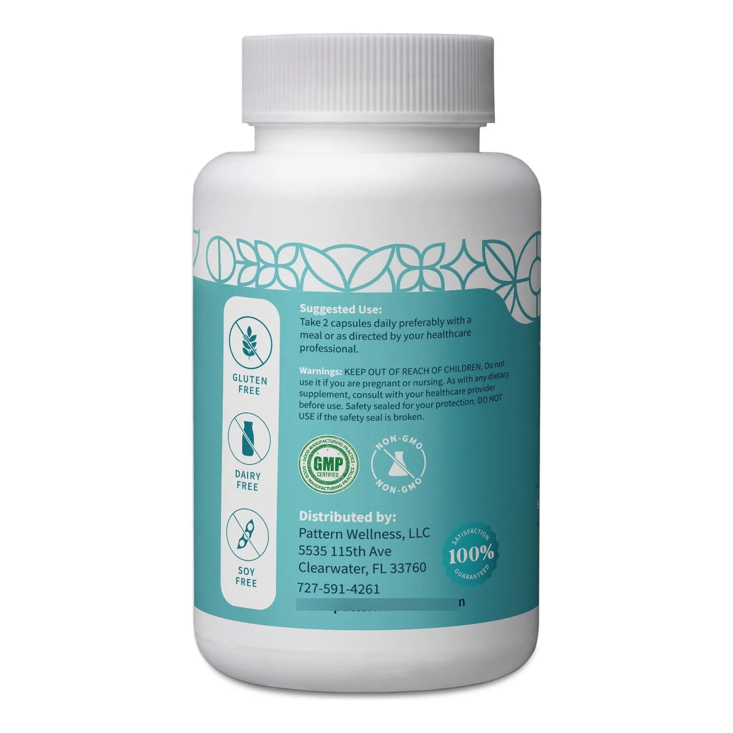 Complejo De Vitamina B Dosis Completa 60 Capsulas Apoyo Cognitivo Y Energia