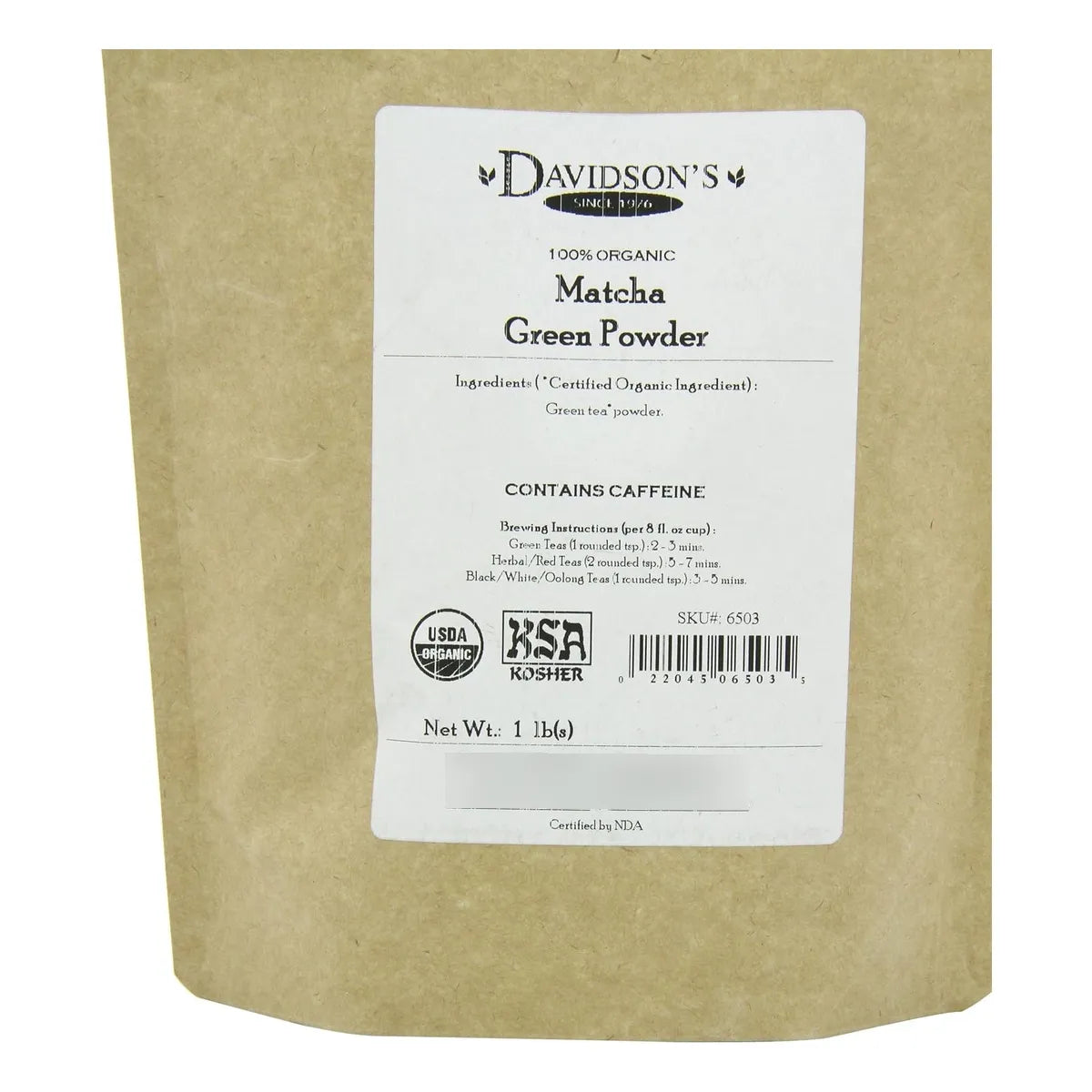 Té Davidson Sabor Frutas Exóticas 30 Bolsitas 45 Gramos Orgánico Y Delicioso