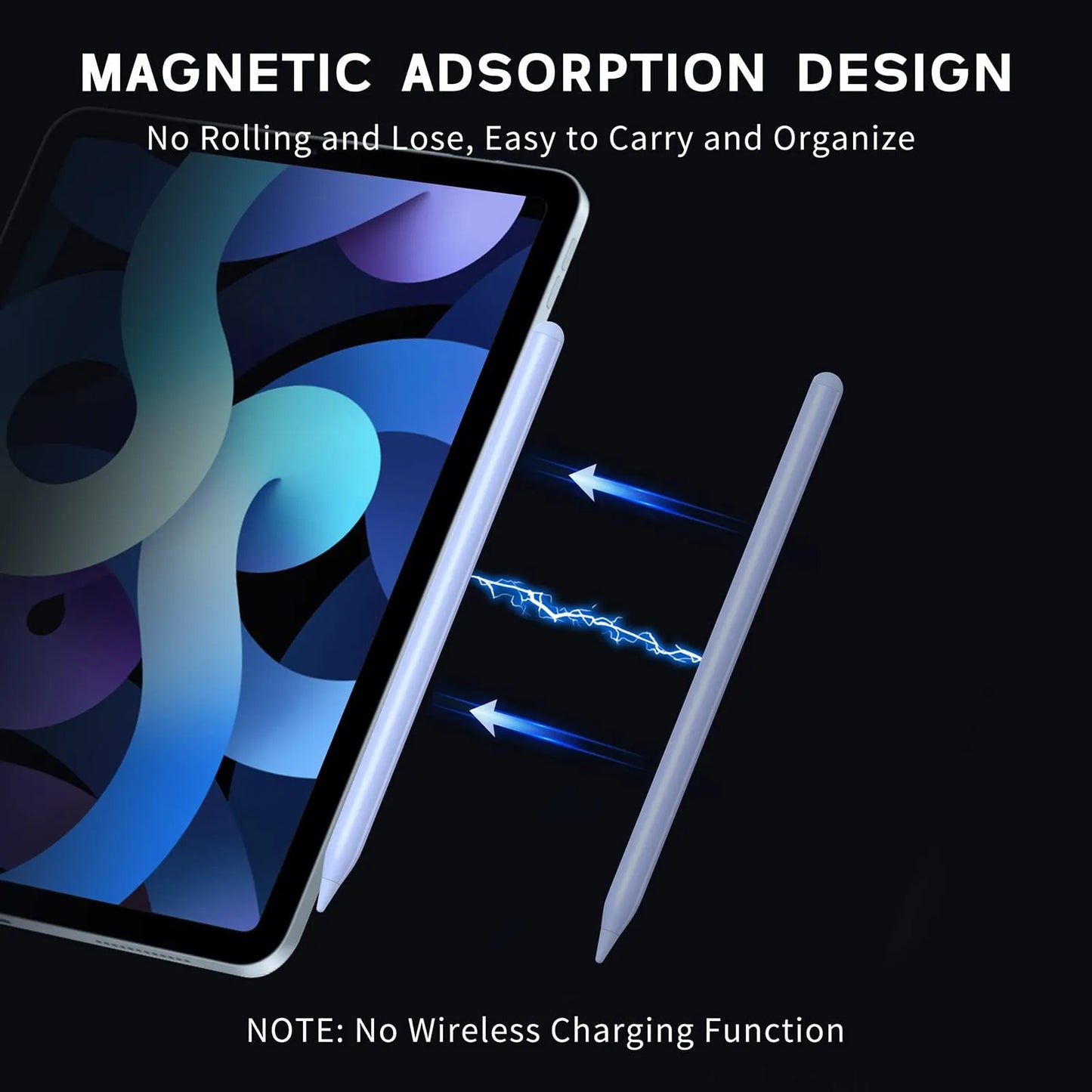 Lápiz Óptico Magnético Punta Fina Compatible Con iPad iPhone Tablets Android Precisión Y Estilo