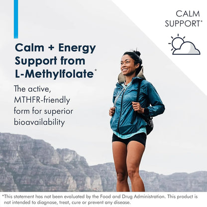 L-Metilfolato 2.5 Mg Suplemento Salud Cerebral Y Concentración