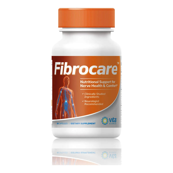 FibroCare Suplemento Reparacion Salud Nerviosa R Ala 40x Vitaminas Antioxidantes 60 Unidades