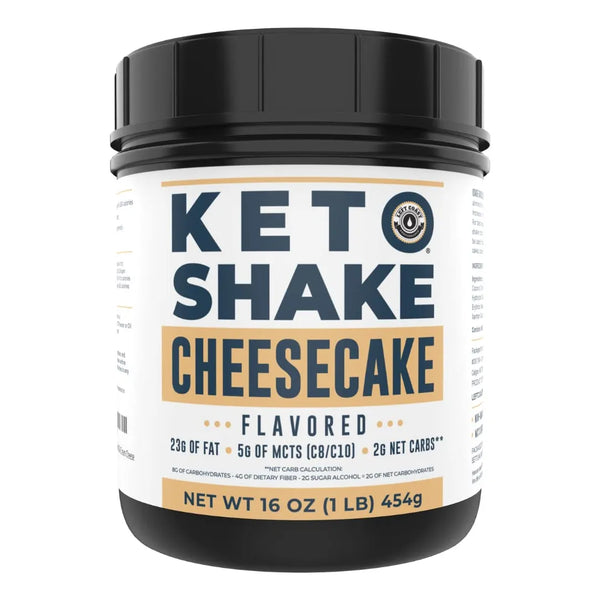 Batido Keto Sabor Tarta De Queso 16 Onzas Mezcla Proteica Baja En Carbohidratos