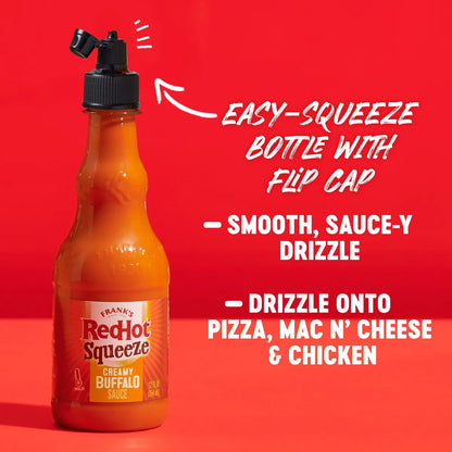 Salsa Cremosa De Búfalo 355 Ml Picante Ideal Para Comidas Y Snacks