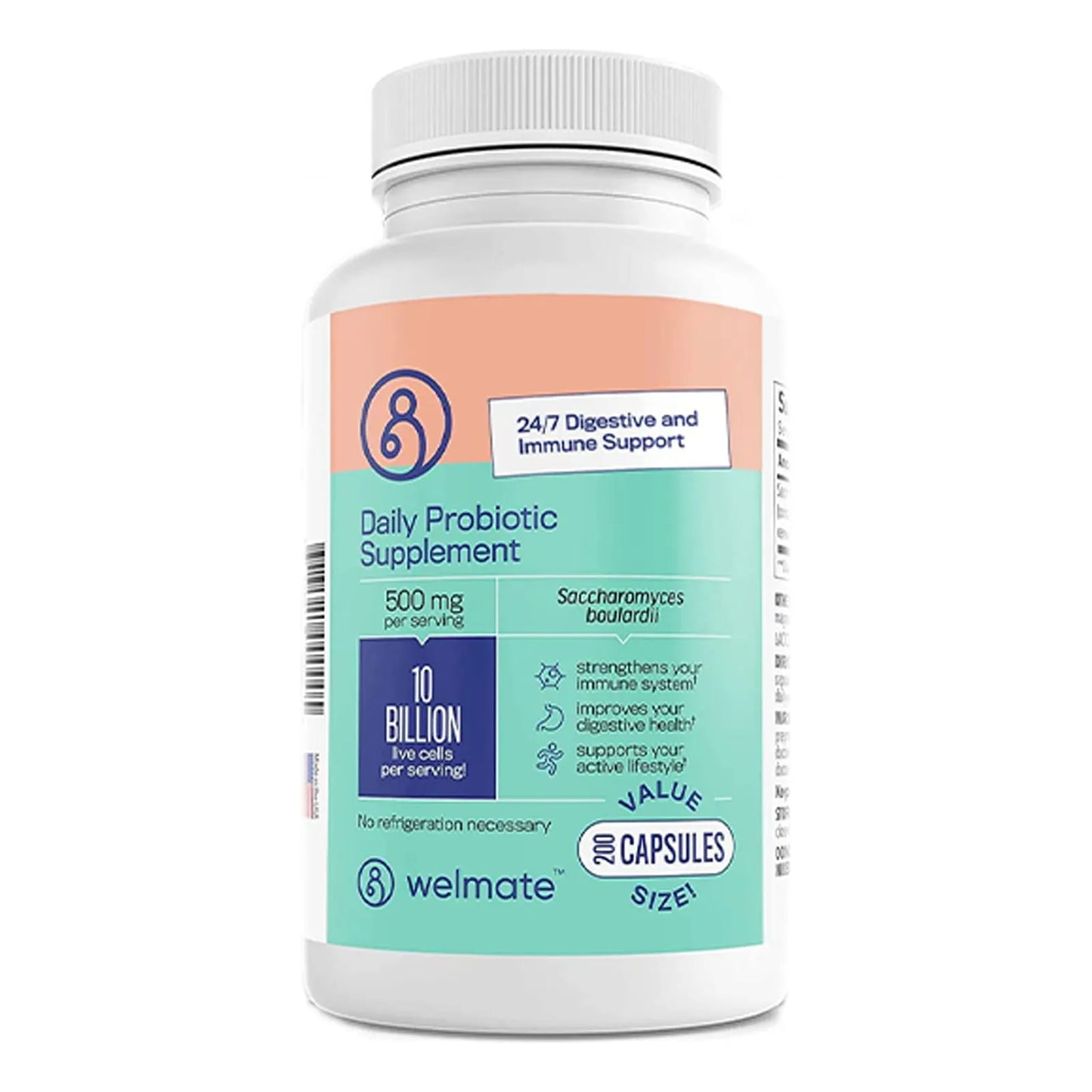 Probiótico Saccharomyces Boulardii 10 Mil Millones UFC Salud Digestiva E Inmunológica Vegano