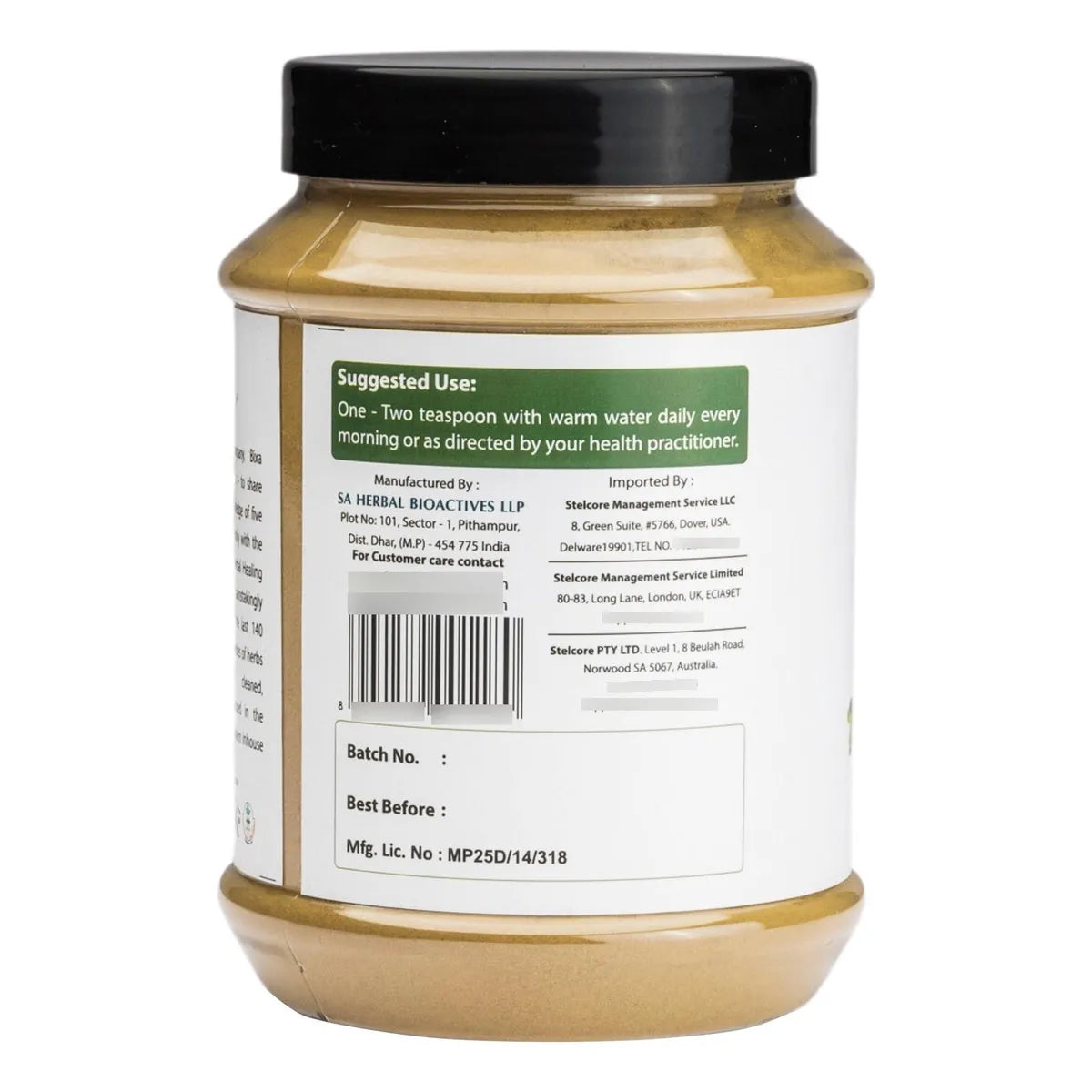 Bacopa Monnieri Hojas Secas 454 Gramos Suplemento Ayurvedico Vegano Sin Gluten