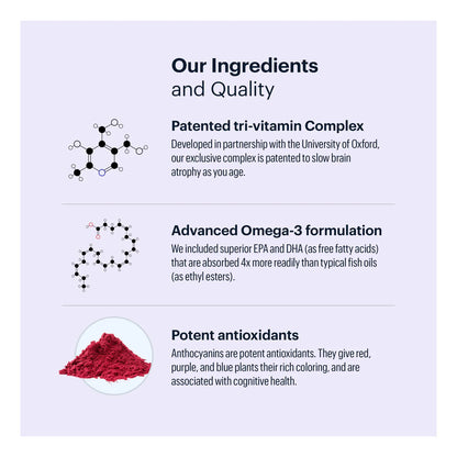 Matter Suplemento Cerebral 30 Porciones Omega 3 DHA Memoria Concentracion