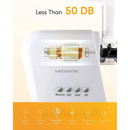 Megawise Exprimidor Para Verduras Y Frutas Prensa Fria 2 Vel