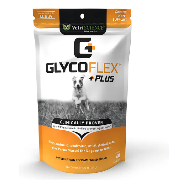 Suplemento Articular Glycoflex Plus Para Perros Pequeños Con Glucosamina Y Condroitina