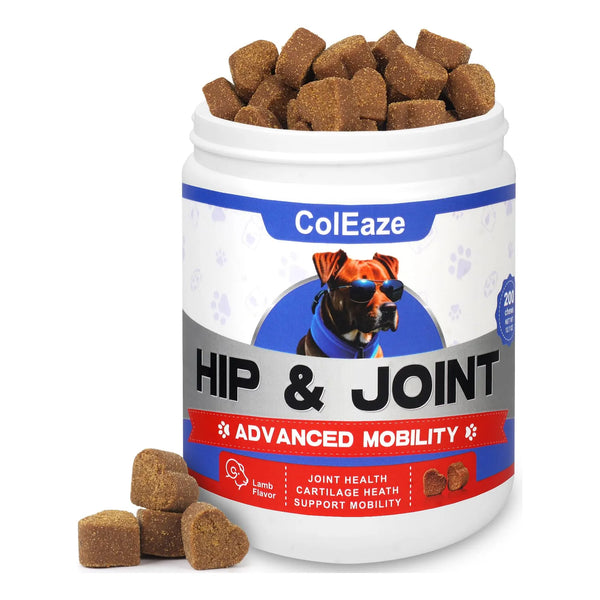 Masticables Suaves De Glucosamina Para Perros 200 Unidades Soporte Articulaciones